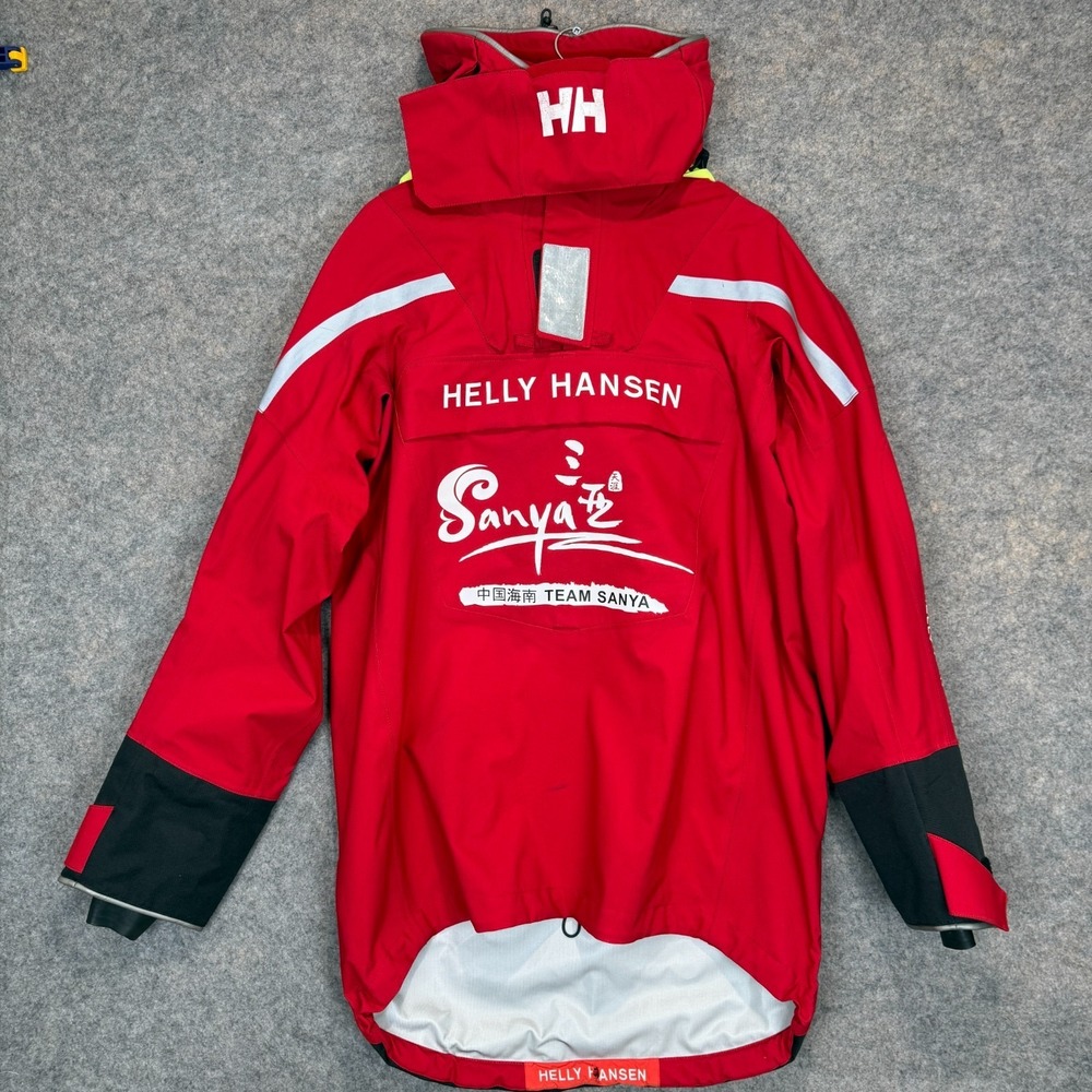 Helly Hansen Aegir Ocean Dry Sail‎ Jacket Mens Large Volvo Race 2011-2012 Sanya